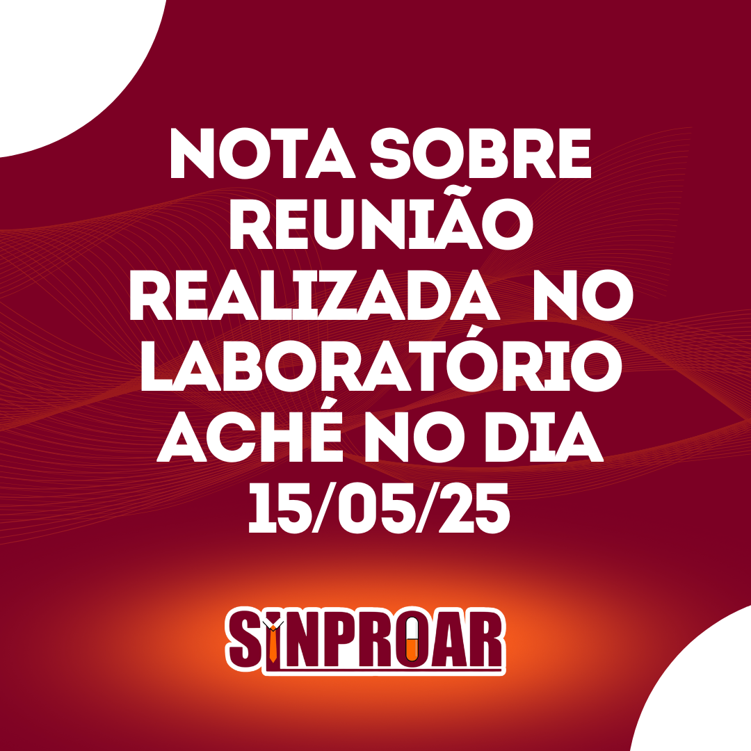 Comunicado Sinproar