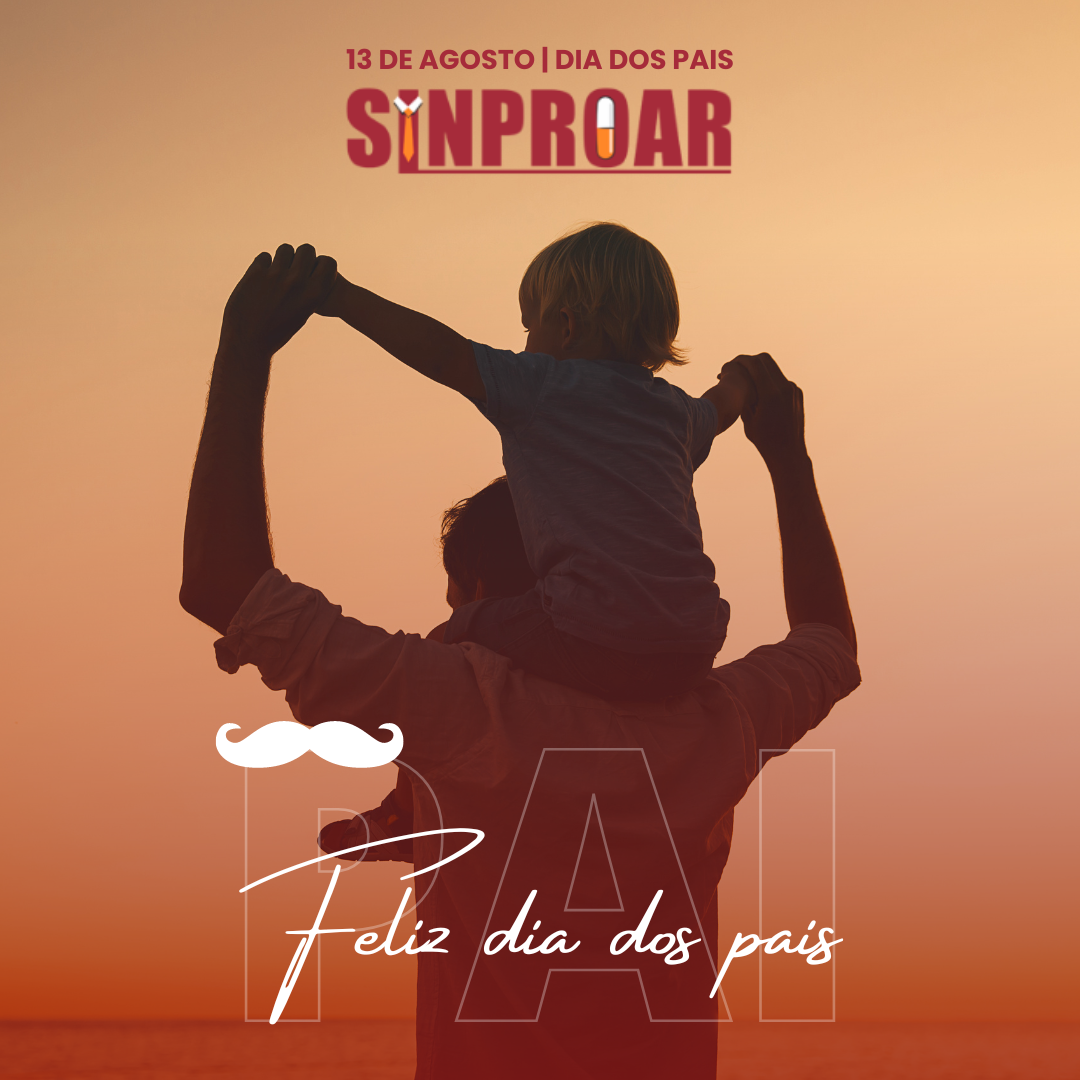 Story para instagram feliz dia dos pais vermelho e laranja