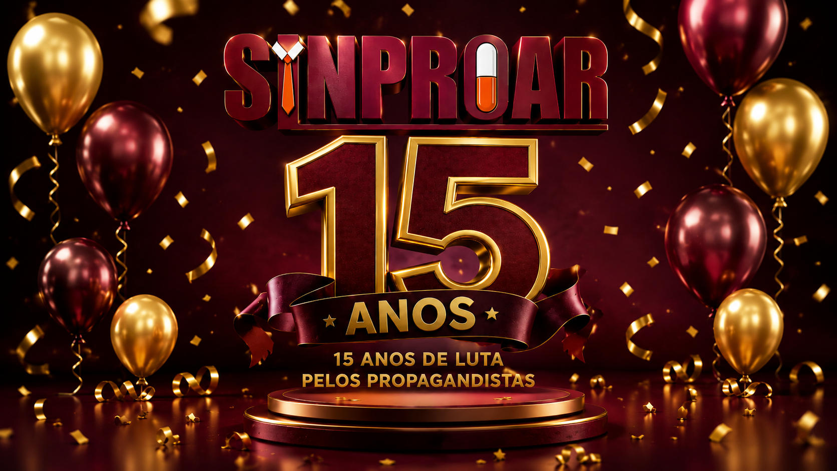 SINPROAR 15 Anos